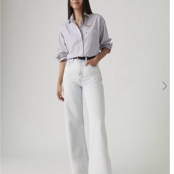 Levi's Denim - Light Wash Wide Leg Women’s Jeans
